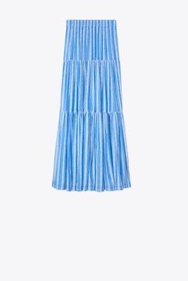 EMBROIDERED ORGANZA SKIRT