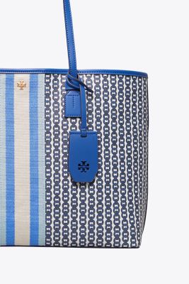 gemini link canvas tote blue