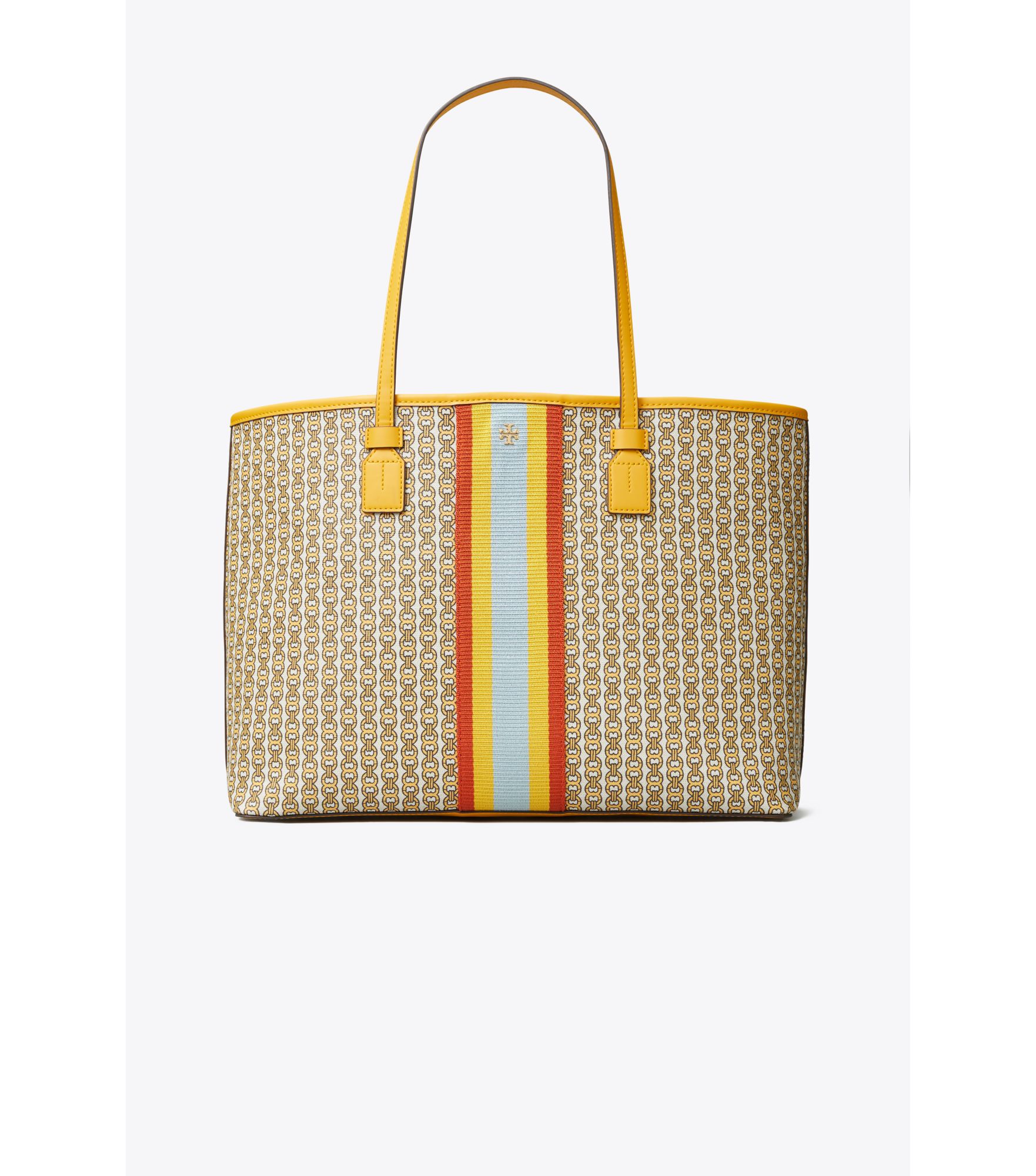 tory burch linen tote