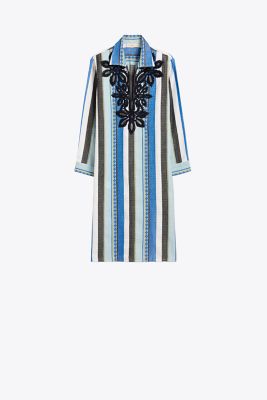 Embroidered Cotton Jacquard Dress