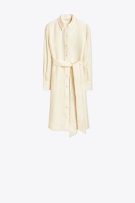 Silk Shirtdress