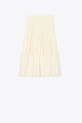 Textured Georgette Skirt