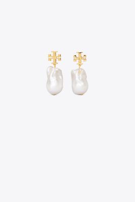 CULTURED PEARL DROP EARRING