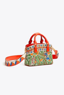 ROBINSON PRINTED TOP-HANDLE MINI BAG