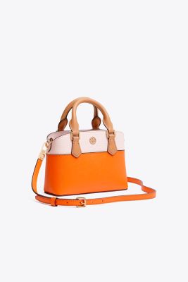ROBINSON COLOR-BLOCK TOP-HANDLE MINI BAG