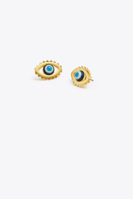 EVIL EYE STUD EARRING