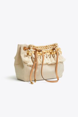 CAROLINE EMBELLISHED TOTE