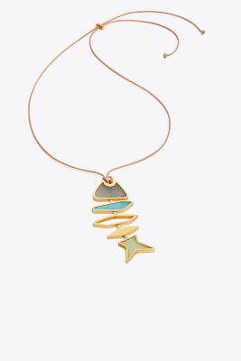 FISH PENDANT NECKLACE
