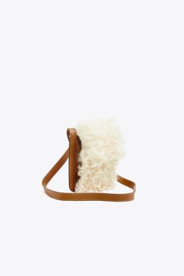 RORY SHEARLING PHONE CROSS-BODY