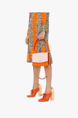 Tory Burch Robinson Tote Orange - $140 (53% Off Retail) - From Catie
