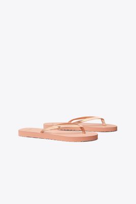 METALLIC LEATHER FLIP-FLOP
