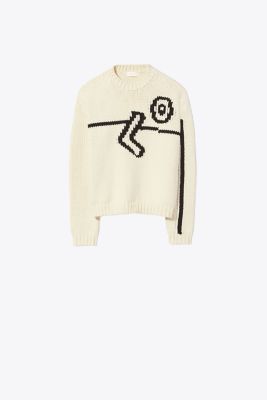 OVERSIZED INTARSIA SWEATER