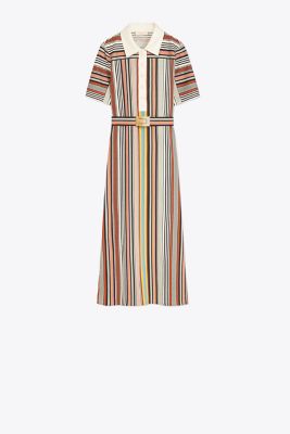 Striped Polo Dress