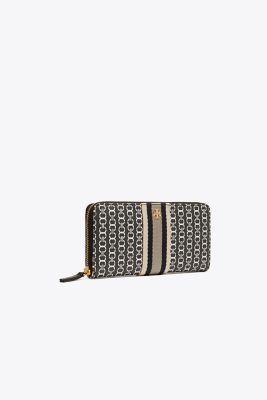 GEMINI LINK CANVAS ZIP CONTINENTAL WALLET