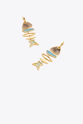 FISH GEOMETRIC EARRING