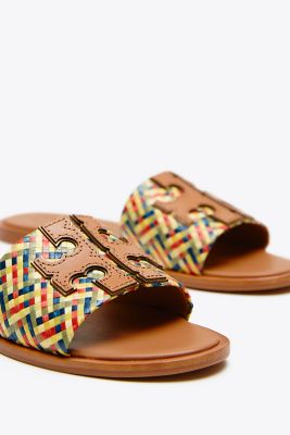 tory burch ines slide red