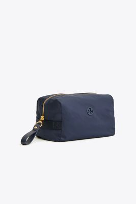 Amazon Com Tory Burch Women S Robinson Small Makeup Bag Tramonto