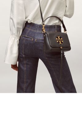 Tory Burch 'miller Mini' Shoulder Bag in Grey