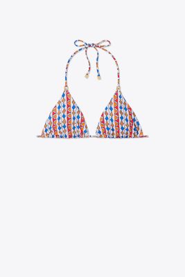 GEMINI LINK PRINTED STRING TOP