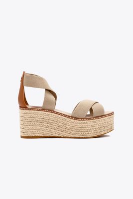FRIEDA MID-HEEL ESPADRILLE SANDAL