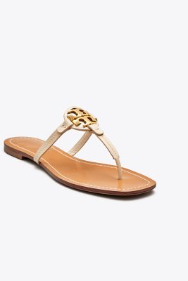 mini miller leather thong sandal