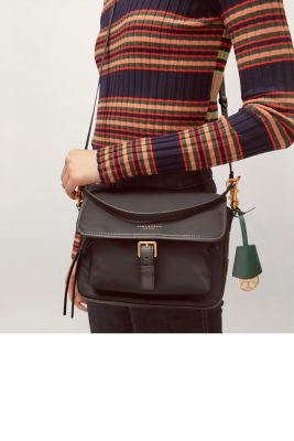 Introducir 69+ imagen tory burch perry crossbody nylon