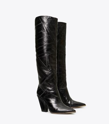 tory burch high knee boots