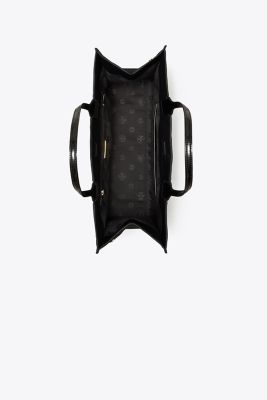 tory burch patent tote