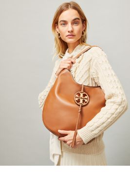 tory burch miller metal slouchy hobo bag