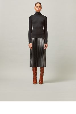tory burch striped sweater dress