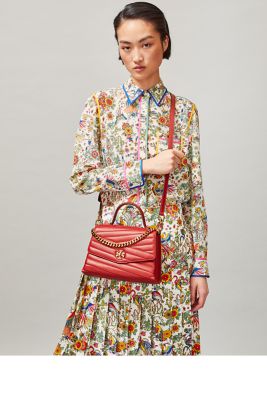 Tory Burch Kira Chevron Top-Handle Satchel Bag www.clinicasantalucia.com.ec