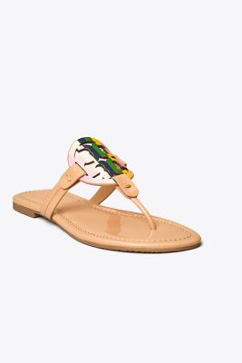 tory burch rainbow miller sandals