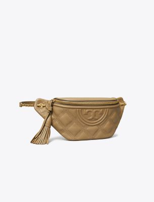 Tory Burch Fleming Soft Belt Bag In Pebblestone