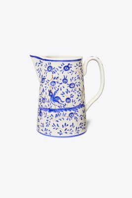 Tory Burch Oiseau Pitcher In Blue