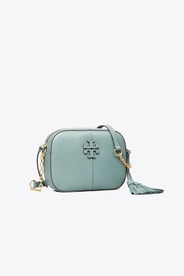 Tory Burch Mcgraw Camera Bag In Arctic