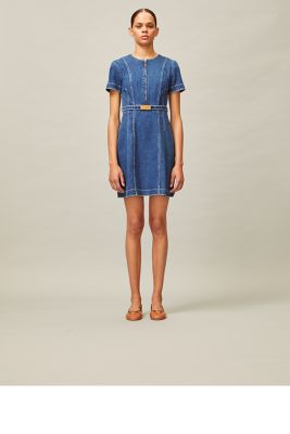 tory burch denim dress