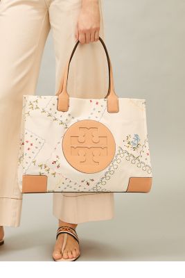 tory burch floral tote