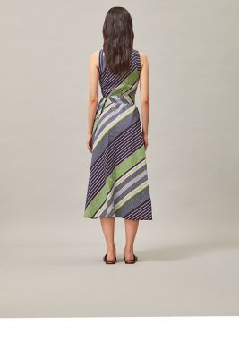 tory burch overprinted wrap dress