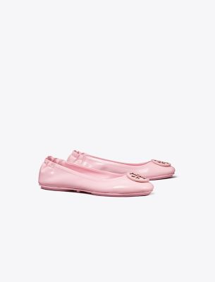 Tory Burch Minnie Travel Ballet In Petunia