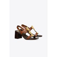 Patos Multi-Disk Heeled Sandal