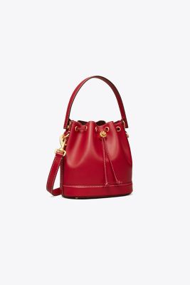 Tory Burch Exclusive Bucket Bag In Tory Red