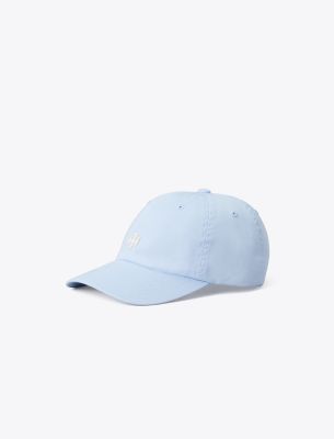 Tory Sport Tory Burch Logo Cap In Ice Floe