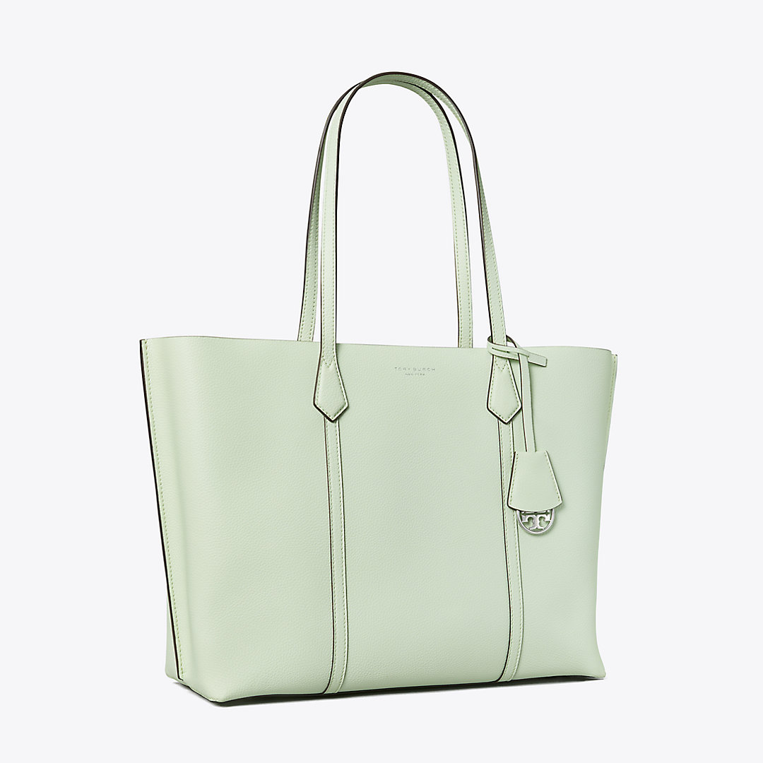 Tory Burch Perry Triple-compartment Tote Bag In Meadow Mist