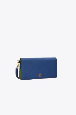 BRAND NEW factory Tory Burch Emerson slim wristlet envelope wallet