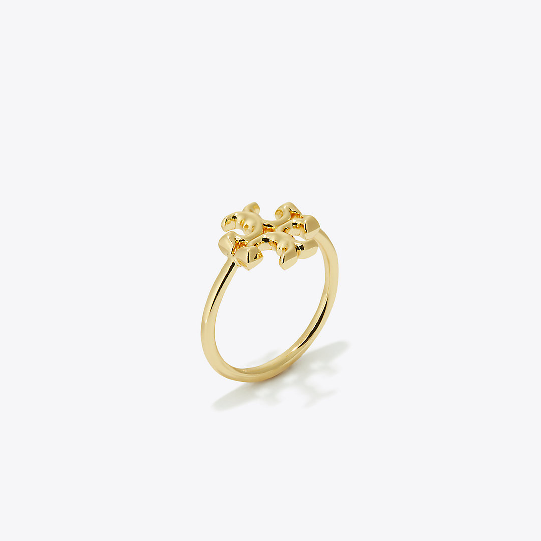 Tory Burch Eleanor Ring In Tory Gold