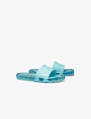 Tory Burch Bubble Jelly In Island Blue/island Blue