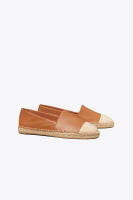 colorblock espadrille flat tory burch