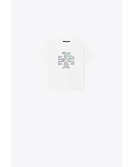 Embroidered Heart Logo T-Shirt