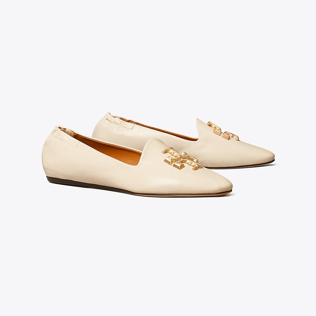 Tory Burch Eleanor Loafer, Wide In New Cream