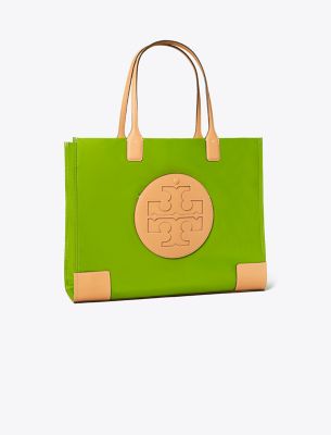 Tory Burch Ella Tote Bag In Wheatgrass